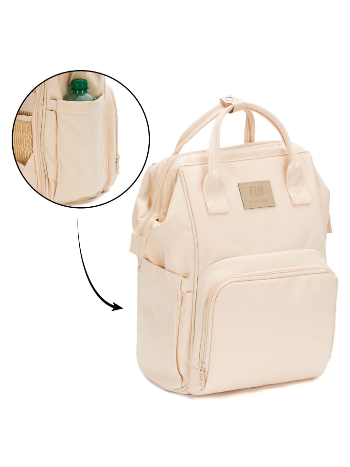 fillikid Wickelrucksack Barcelona Exklusiv in Sand Beige günstig kaufen onesize