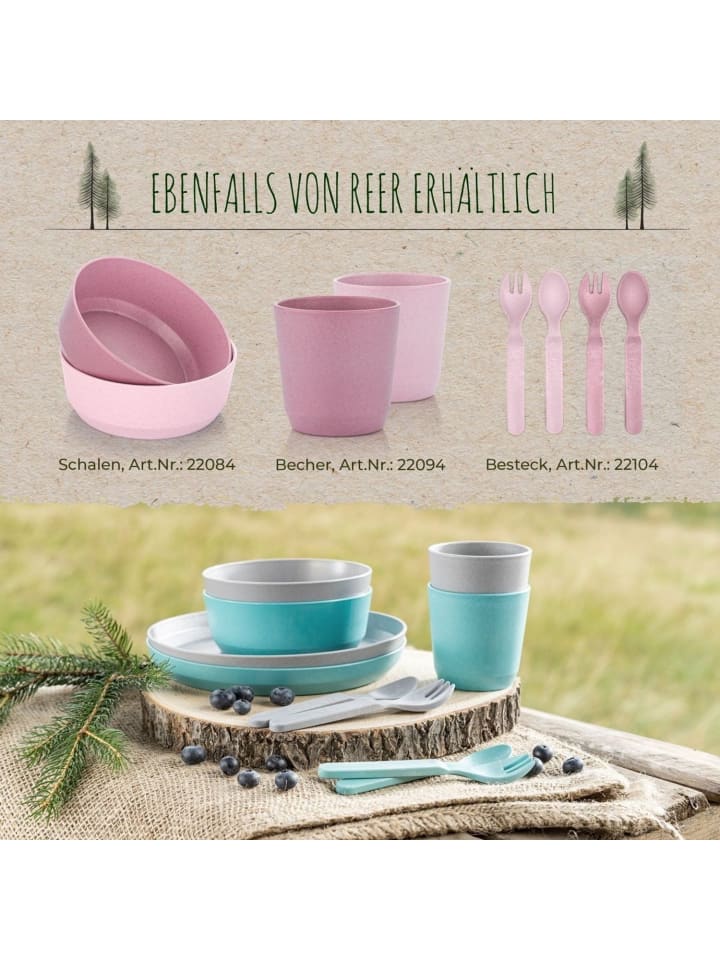 Reer Growing Teller 2er Set in Rosa ab 6 Monate günstig kaufen onesize