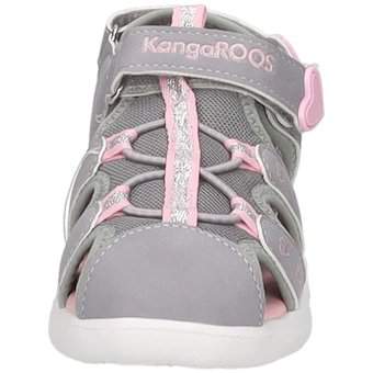 KangaROOS K Mini Flat Sandale in grau