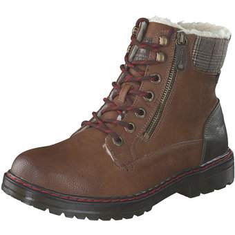 Mustang Schnürstiefelette in braun