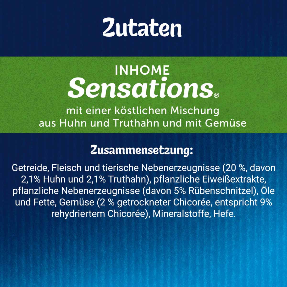 FELIX Inhome Sensations für Hauskatzen Huhn & Gemüse