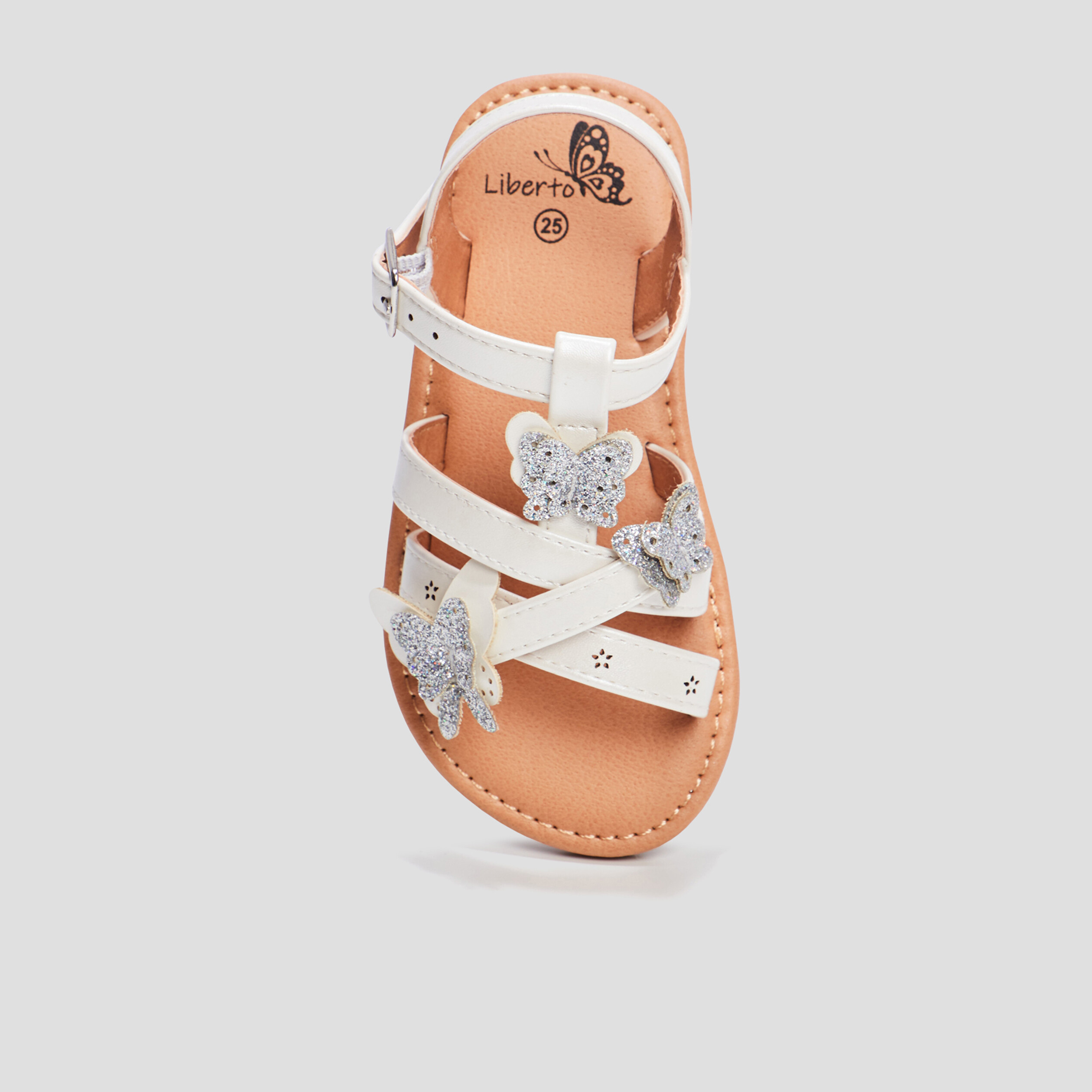 Sandales Liberto blanc fille | La Halle