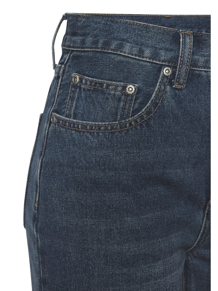 LASCANA Weite Jeans in blue washed günstig kaufen