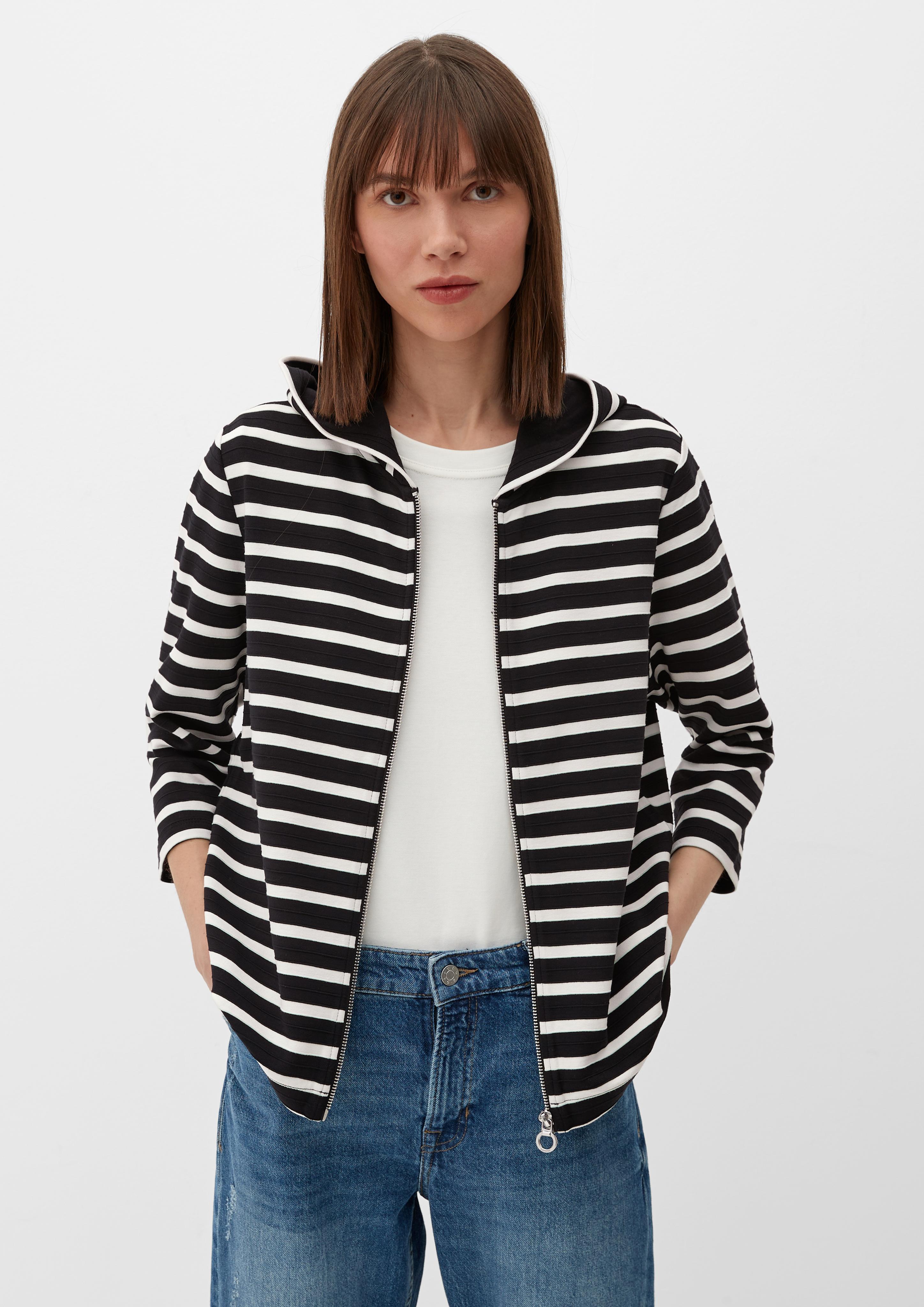 Hoodie mit Streifenmuster  2129801-99G2