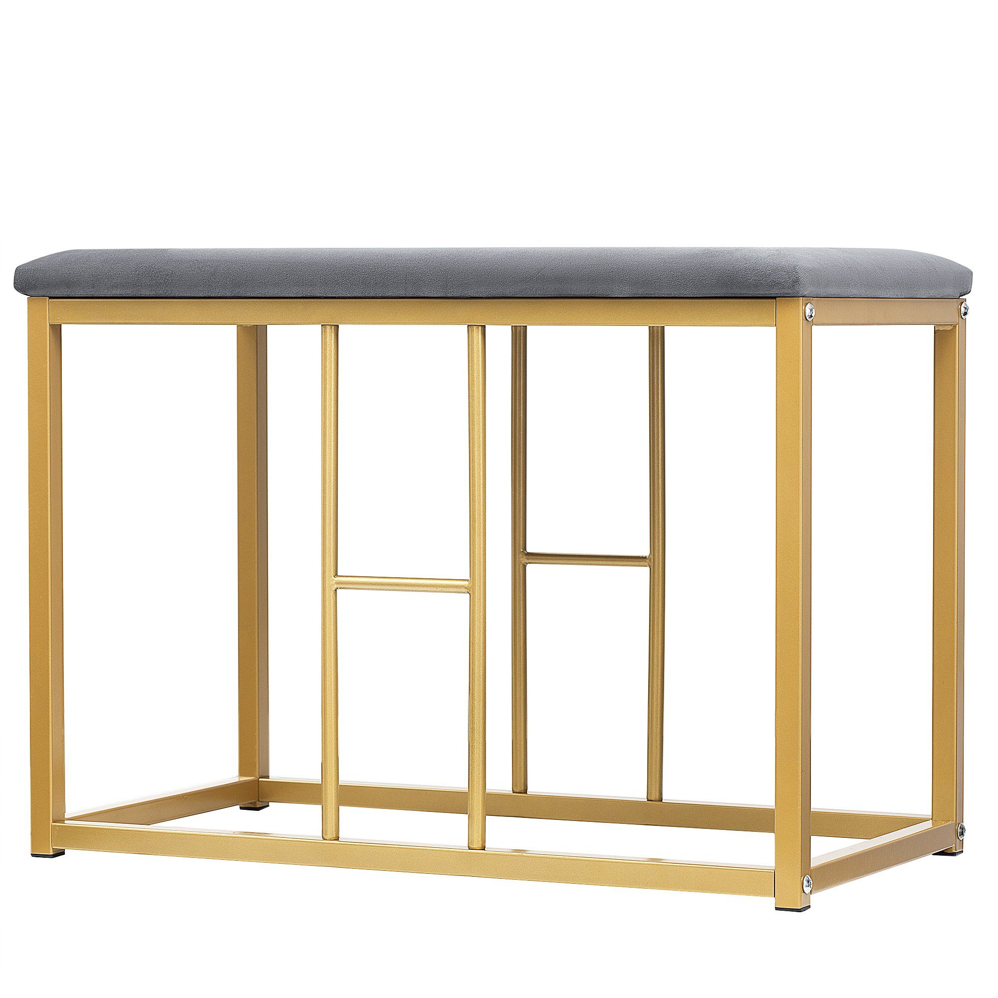 Flieks Essgruppe, (7-tlg), Esstisch 140*70*76cm mit 6 Samt Hocker