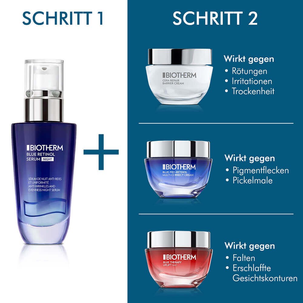Biotherm Blue Therapy Blue Retinol Resurface + Repair Night Serum