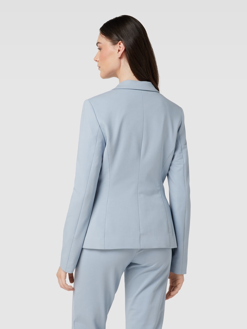 Blazer mit Reverskragen in rauchblau