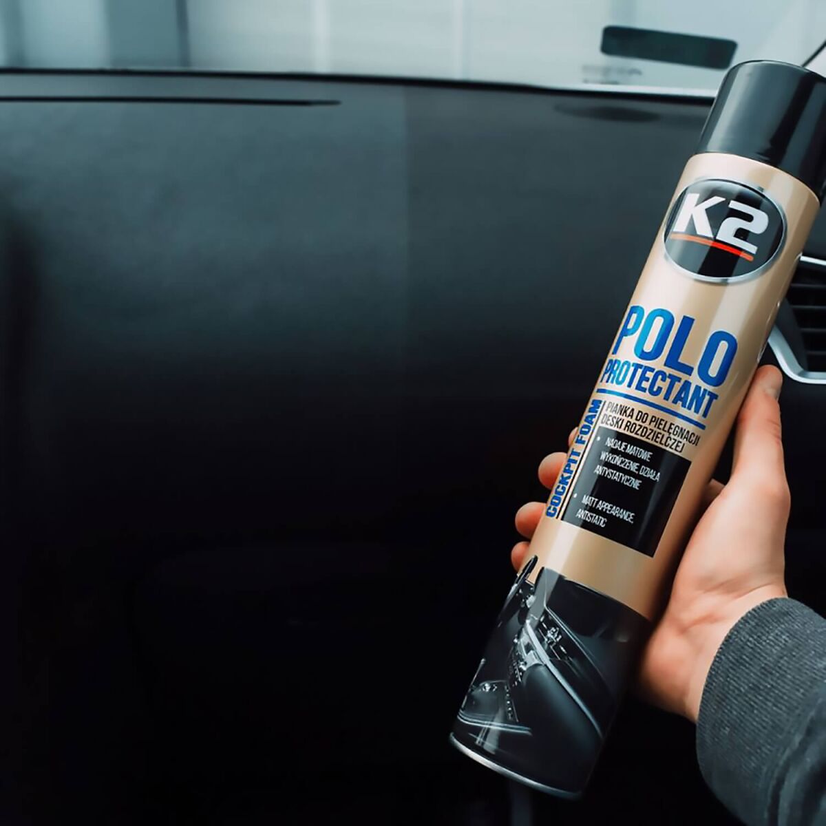 K2 Polo Protectant Reinigungsschaum Coffee 750ml