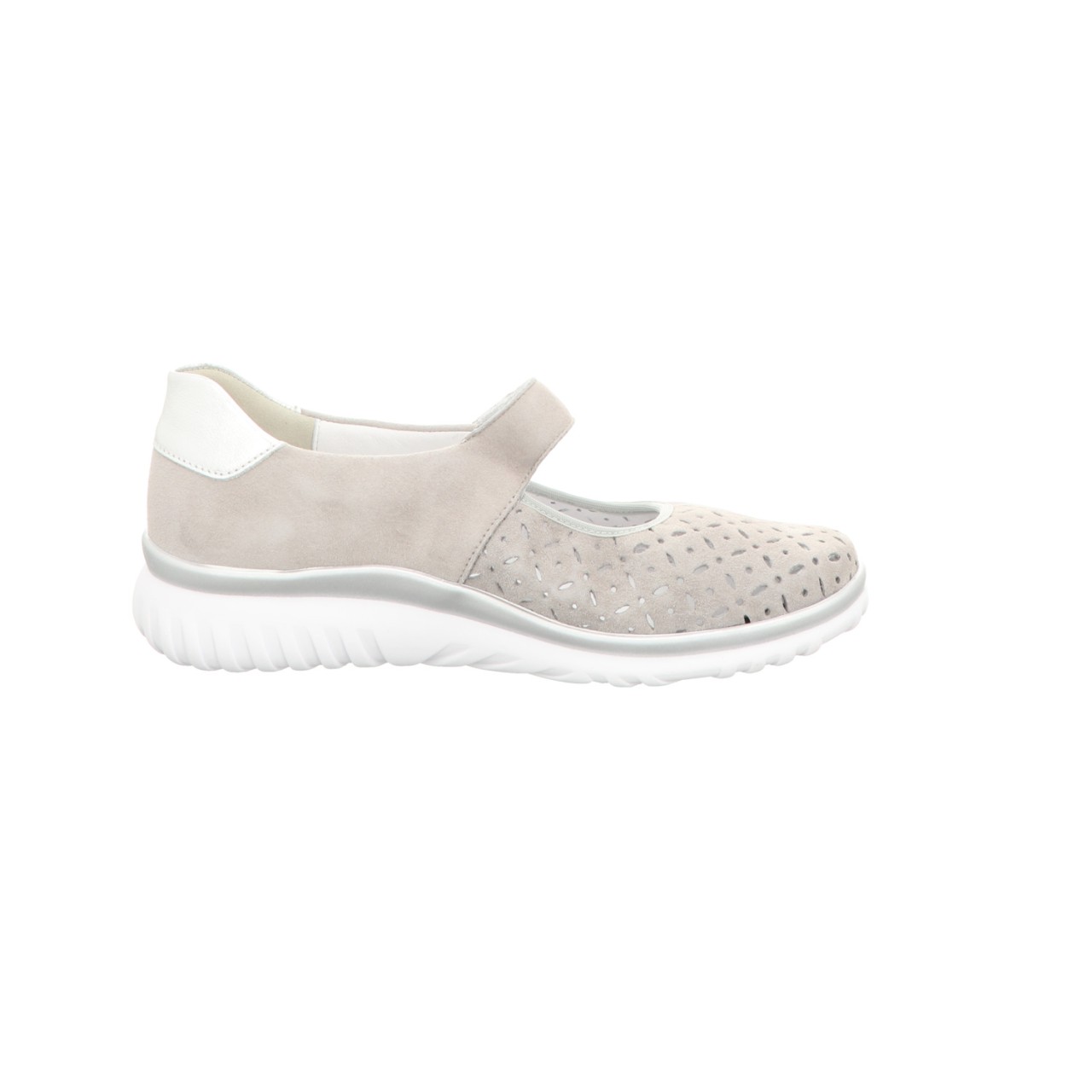 SEMLER Komfort Slipper grau S-CHEV/M-NAPPA