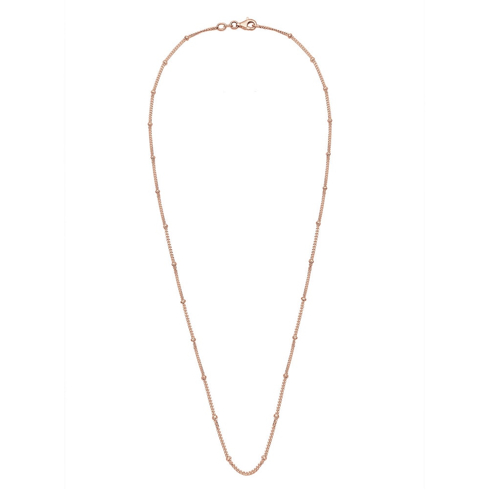 Elli Elli Collier Femmes Boule Basique Classique Fine en Argent Sterling 925 Bijoux