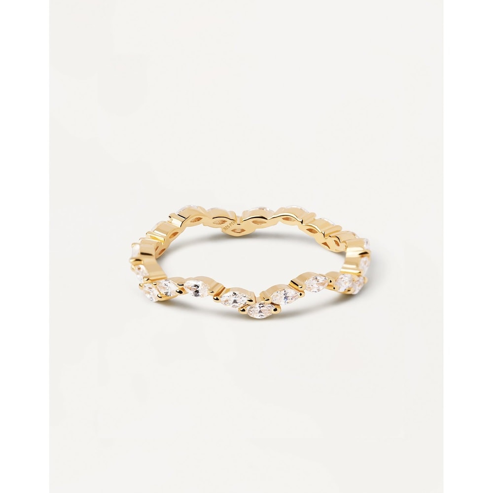 P D Paola Bague pour femme 925 Argent or Bague