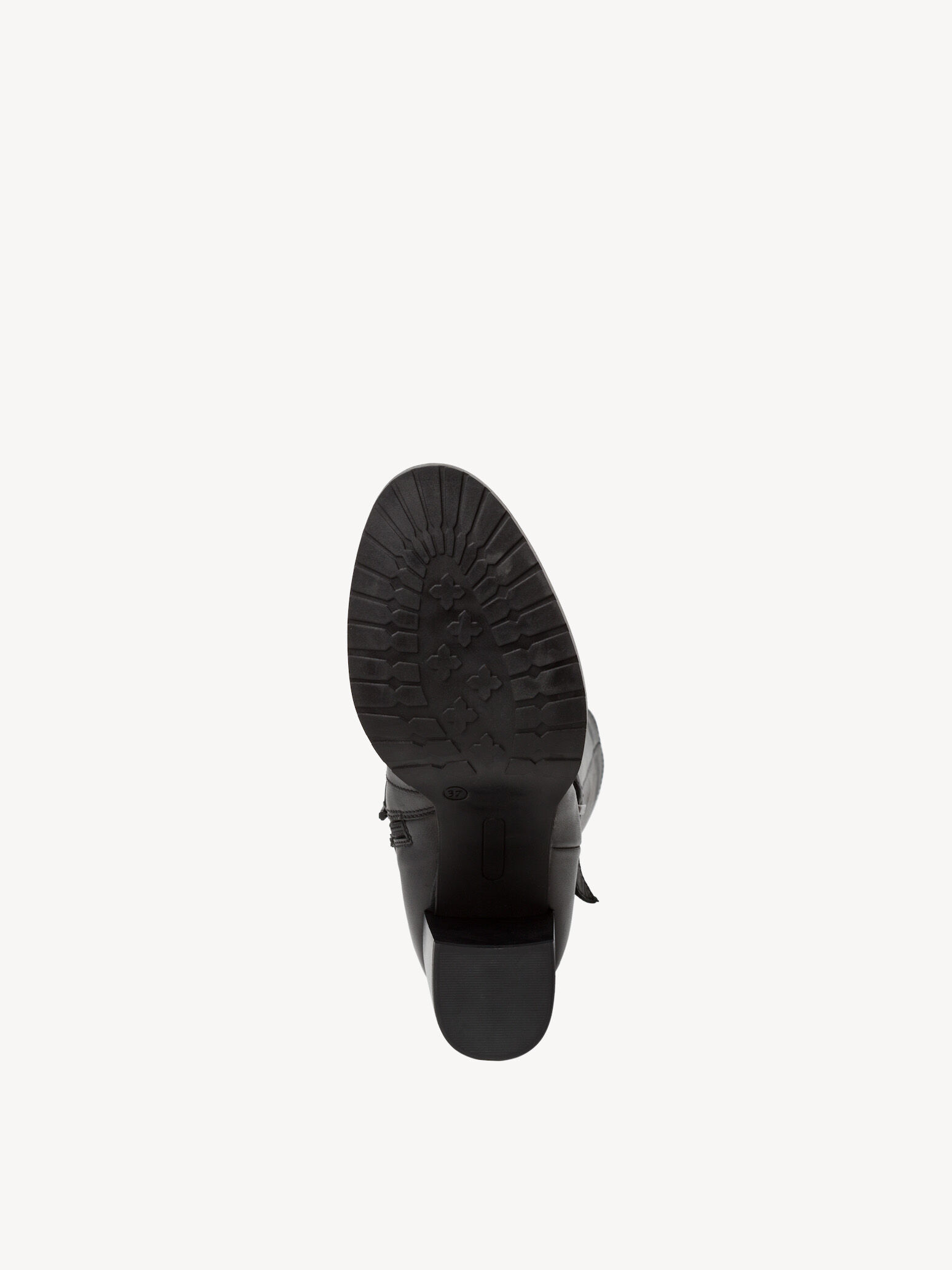 Bottes en cuir - noir