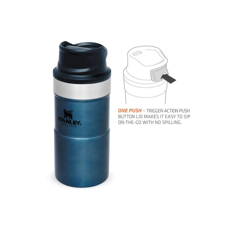Stanley Thermoflasche, Classic Trigger-Action Travel Mug 8.5oz \/ 250ml Nightfall