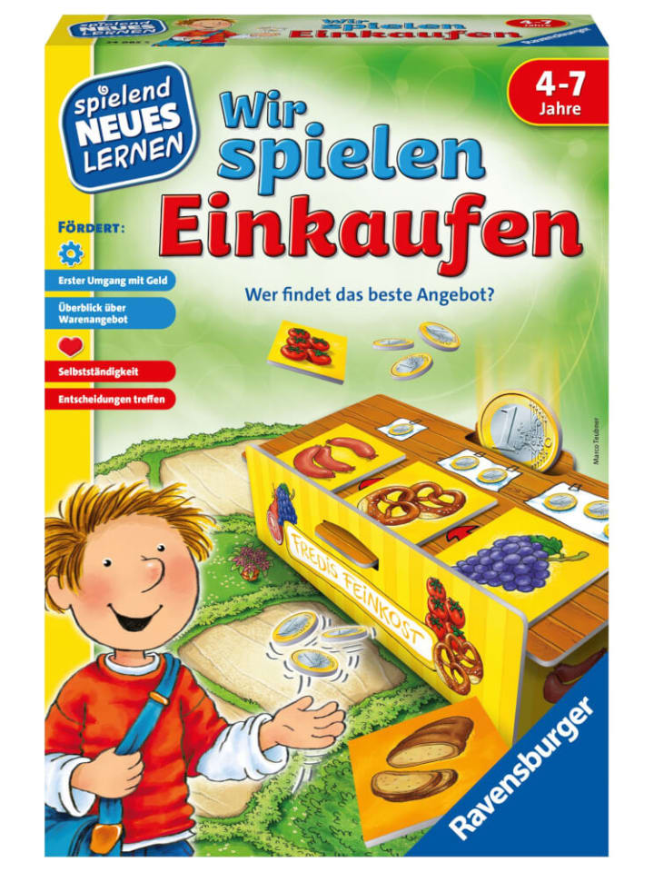 Ravensburger Brettspiel Wir spielen Einkaufen, 4-7 Jahre günstig kaufen onesize