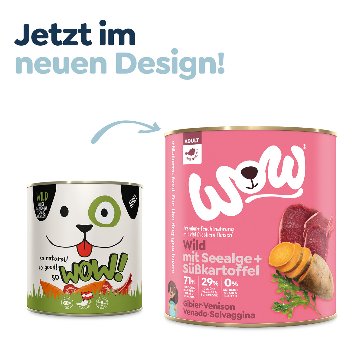 WOW Adult Wild mit Seealge und Süßkartoffel kaufen bei ZooRoyal