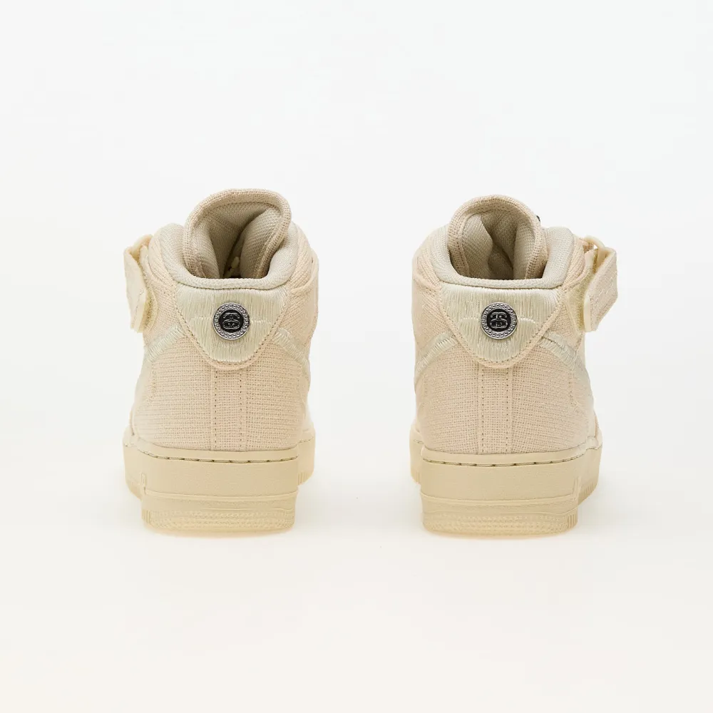 Nike Stussy x Air Force 1 Mid Fossil DJ7841-200 / braun
