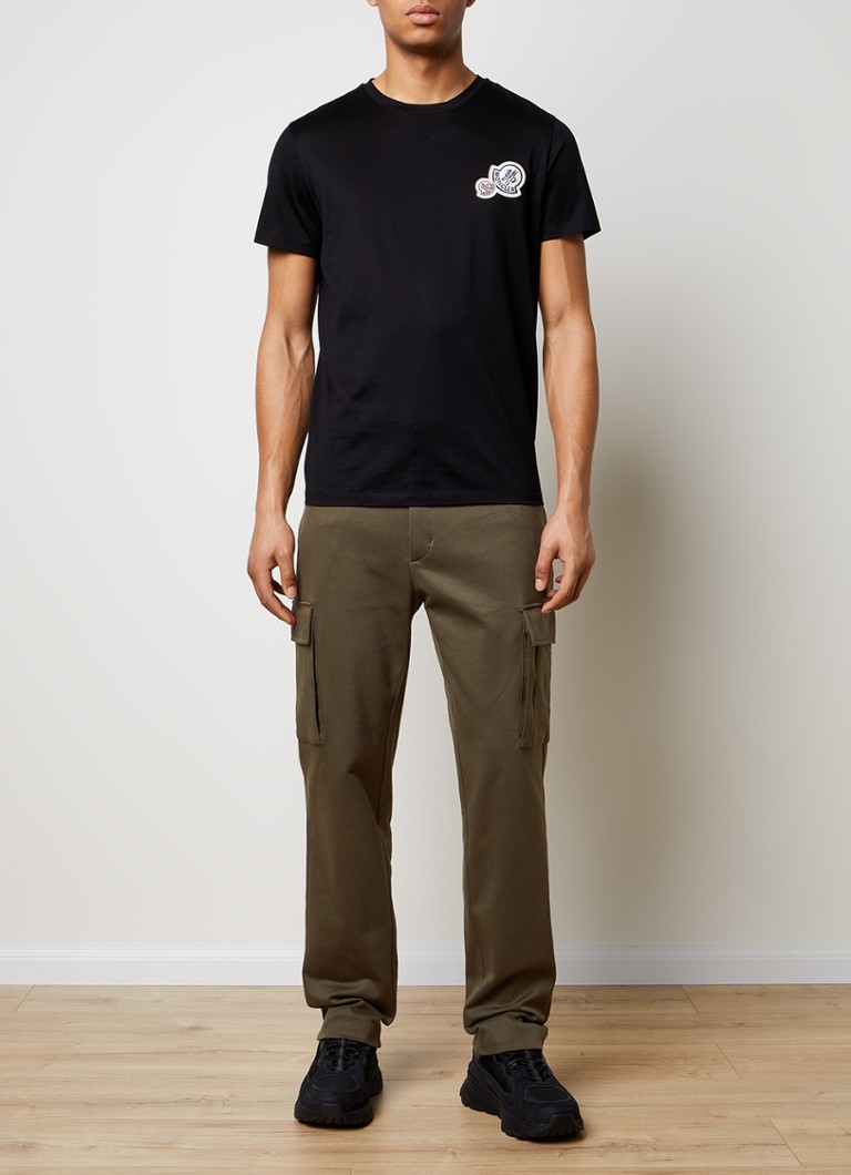 Pantaloni cargo Moncler Slim Fit cu buzunare cu clapă