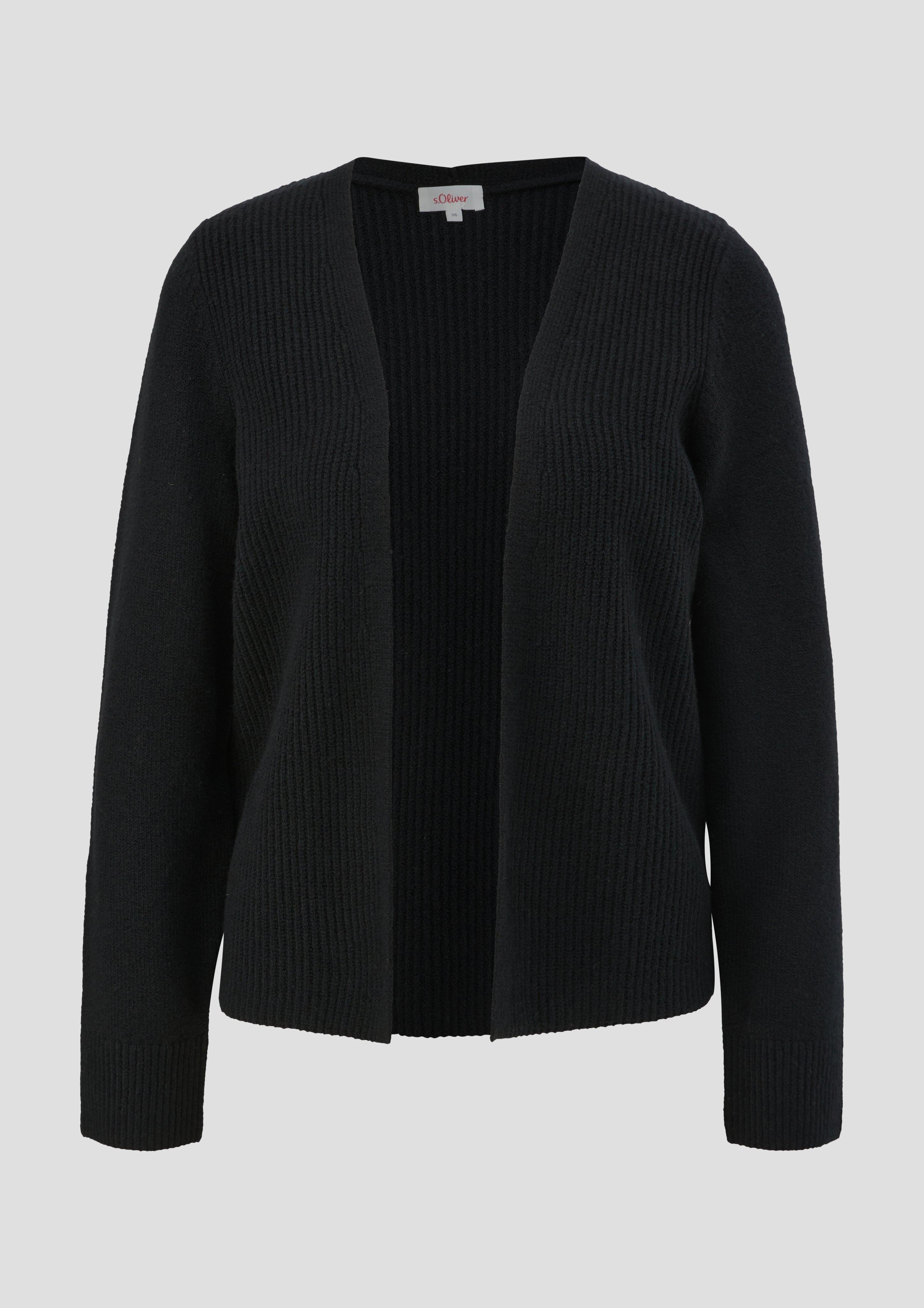Strickjacke aus Wollmix  2134366-9999