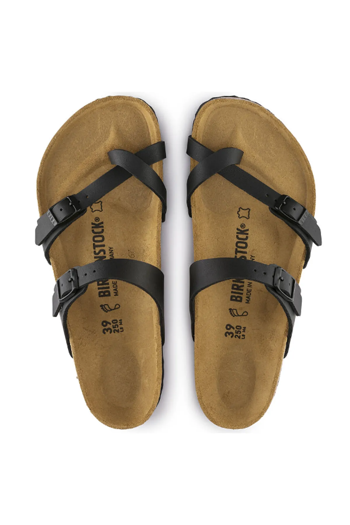 Birkenstock  Mayari Bf Schwarze Hausschuhe für Damen