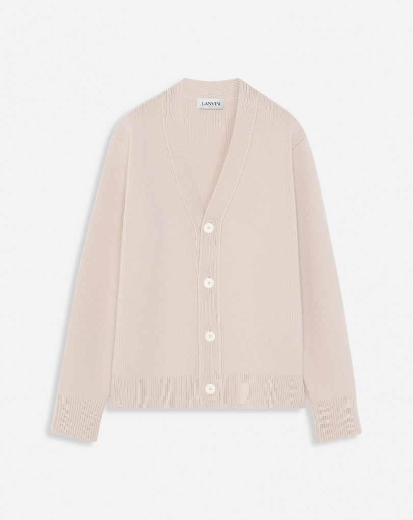 CARDIGAN EN LAINE ET CACHEMIRE