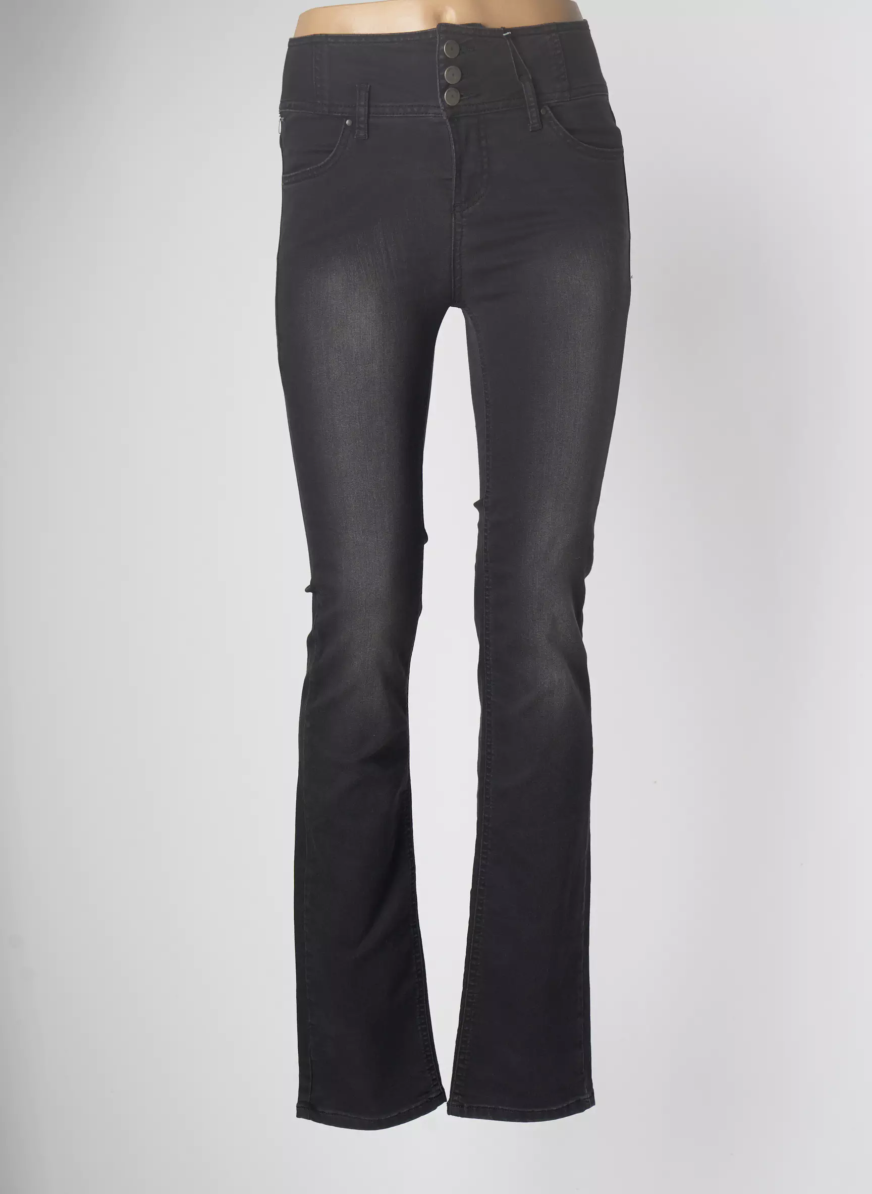 B Young Pantalons Droits Femme couleur noir