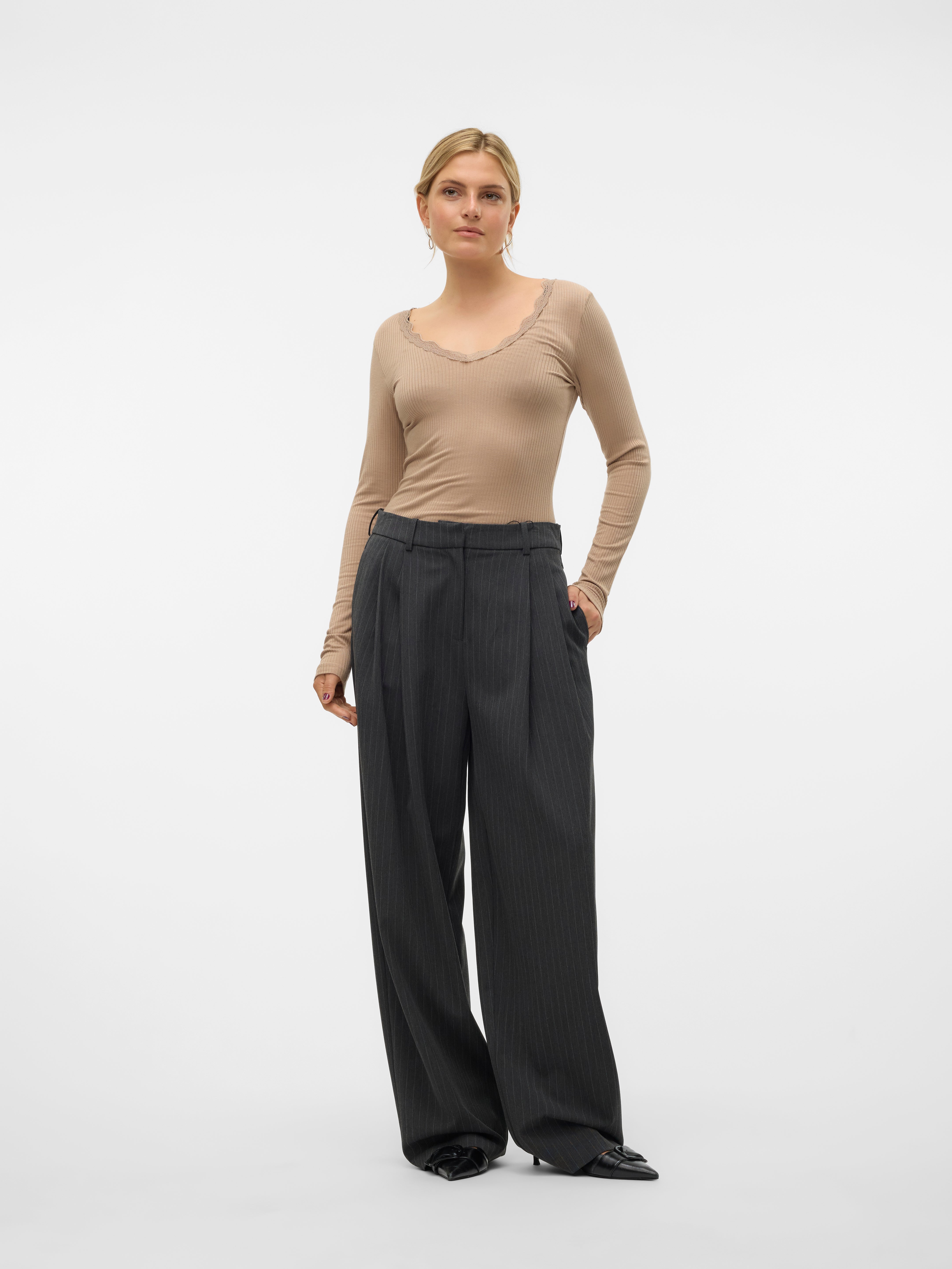 VMSILJE Mittlere Taille Hose