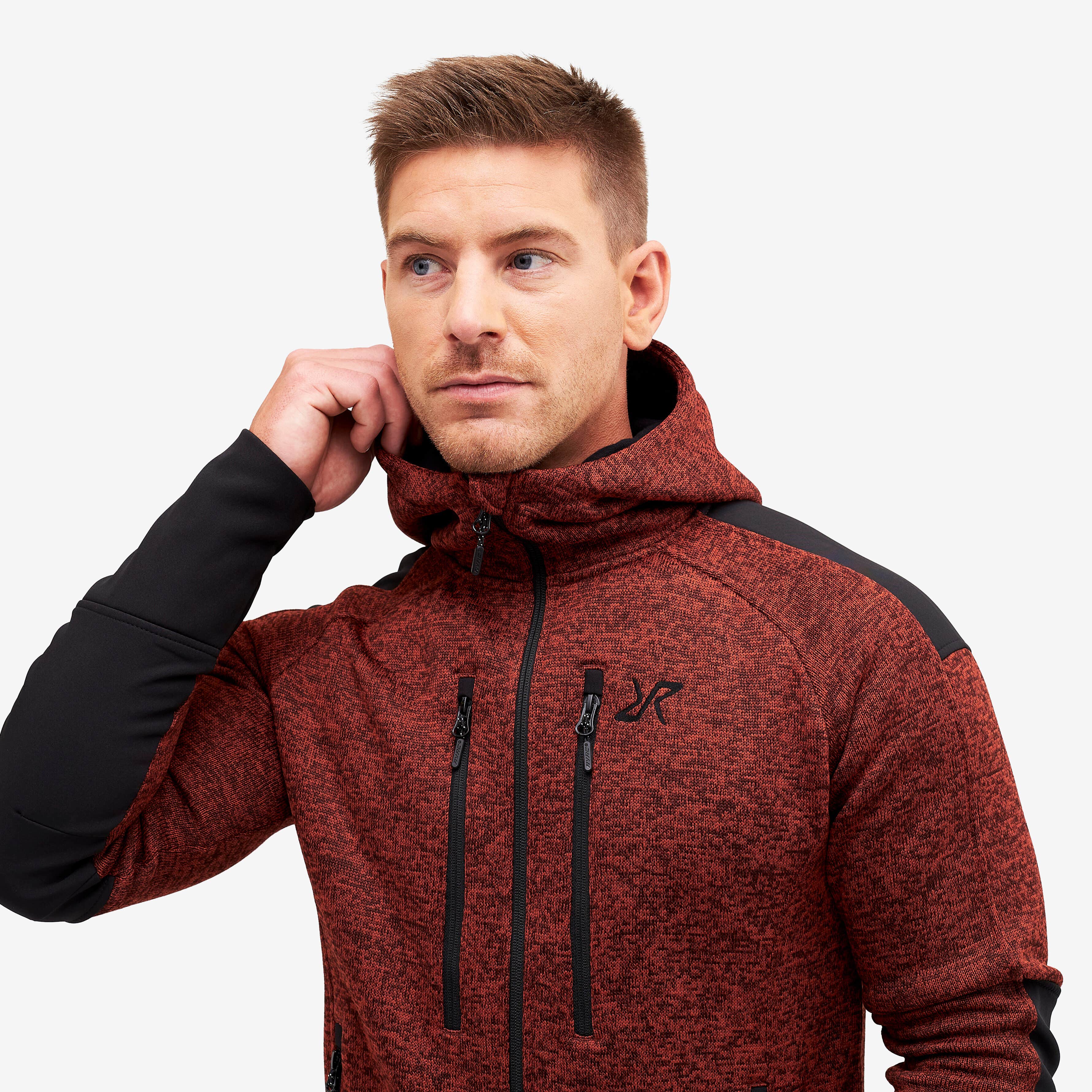 Tornado Hoodie Homme Rusty Orange