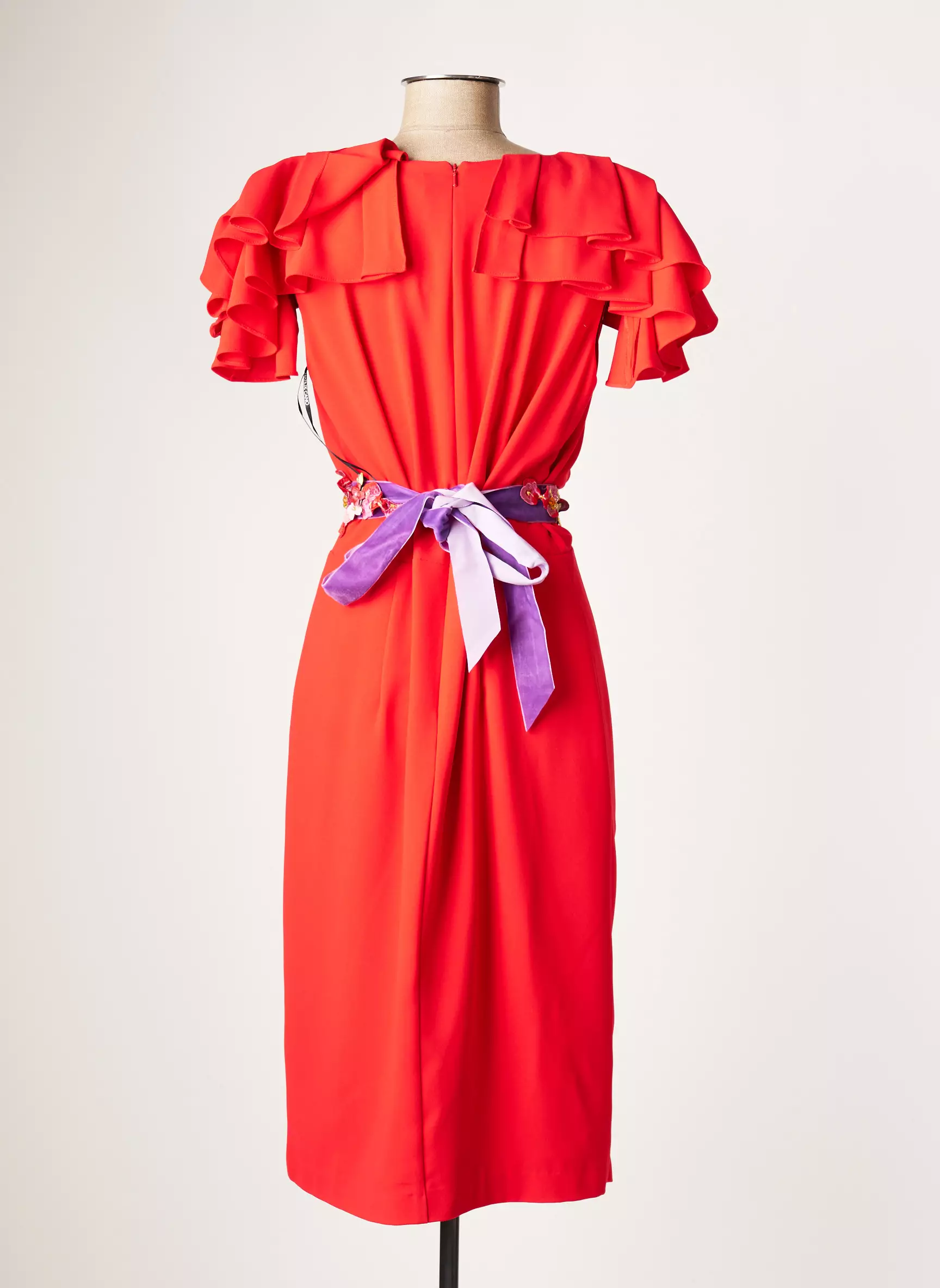 Matilde Cano Robes Mi Longues Femme couleur rouge