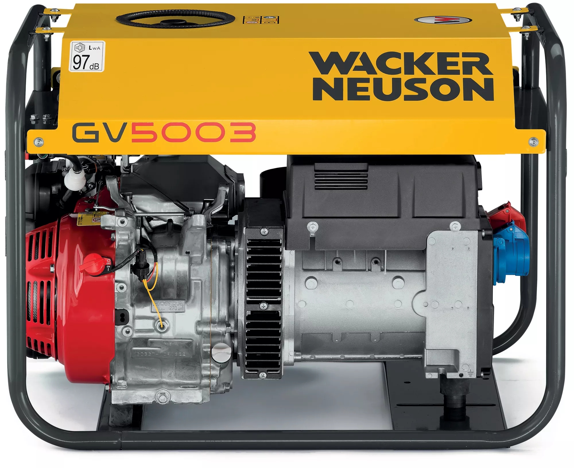 Wacker Neuson 5100002154 GV5003A Generator Benzin 4200 Watt