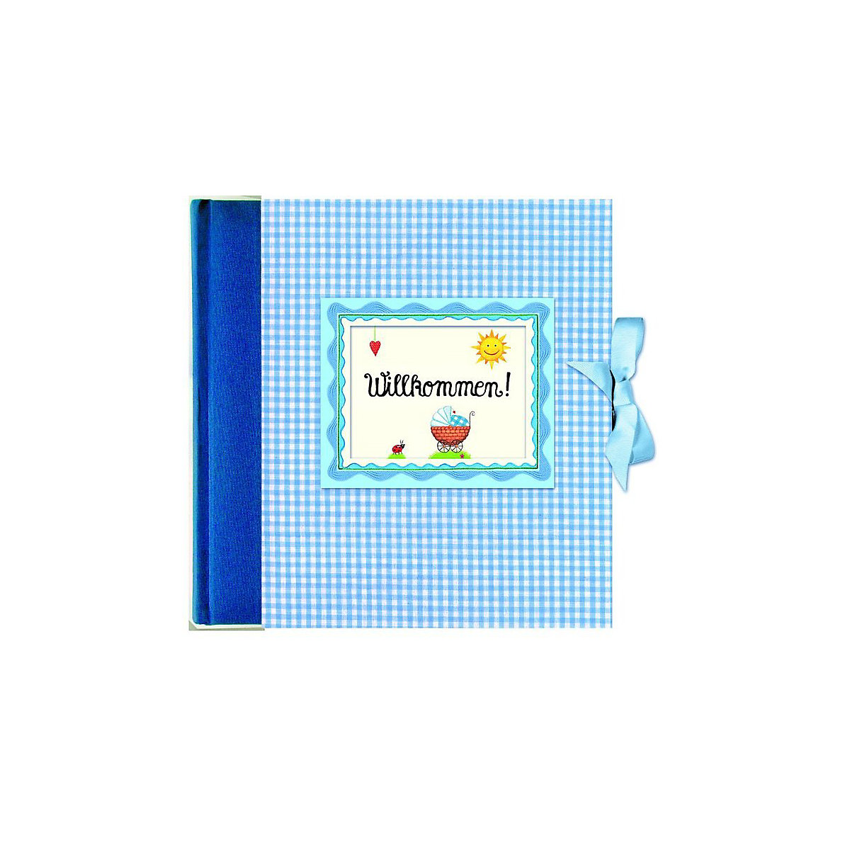 Willkommen!, Fotoalbum (hellblau)