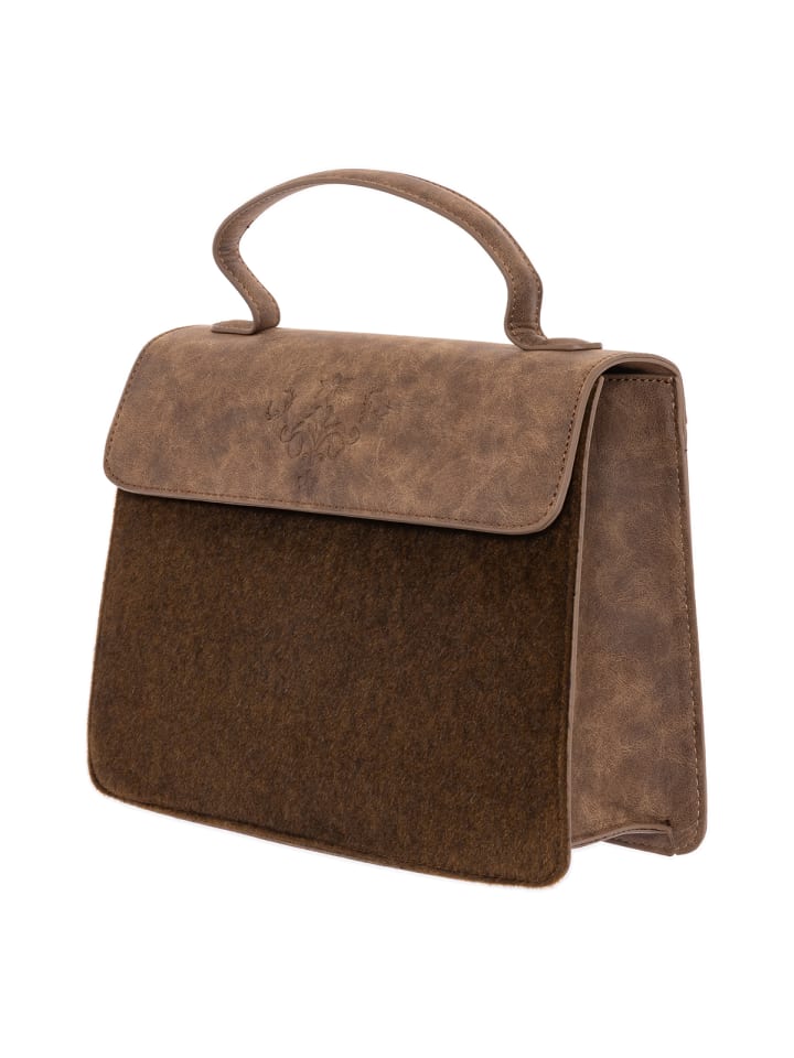 Lady Edelweiss Henkeltasche 18101 in braun günstig kaufen onesize