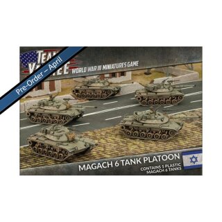 Magach 6 Tank Platoon