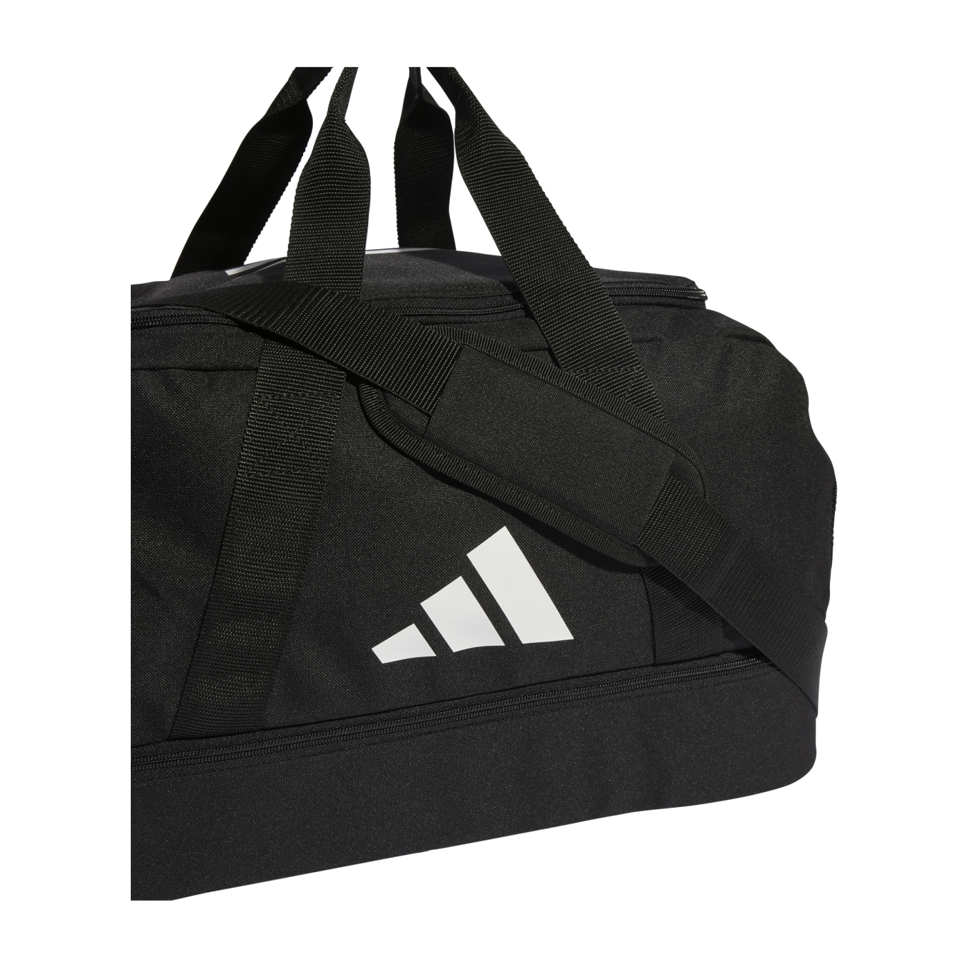 adidas Tiro League Duffel Bag Gr. S Schwarz Weiss