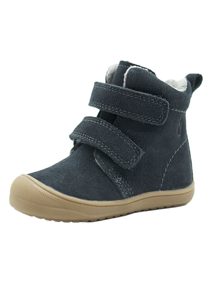 lamino Leder-Boots in Dunkelblau günstig kaufen