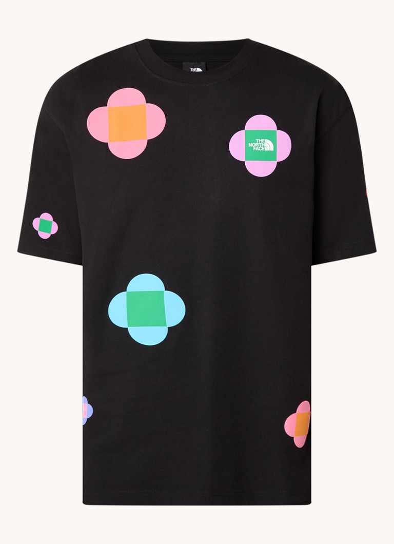 T-shirt The North Face TNF x Yinka Ilori Let's Blossom con stampa e logo