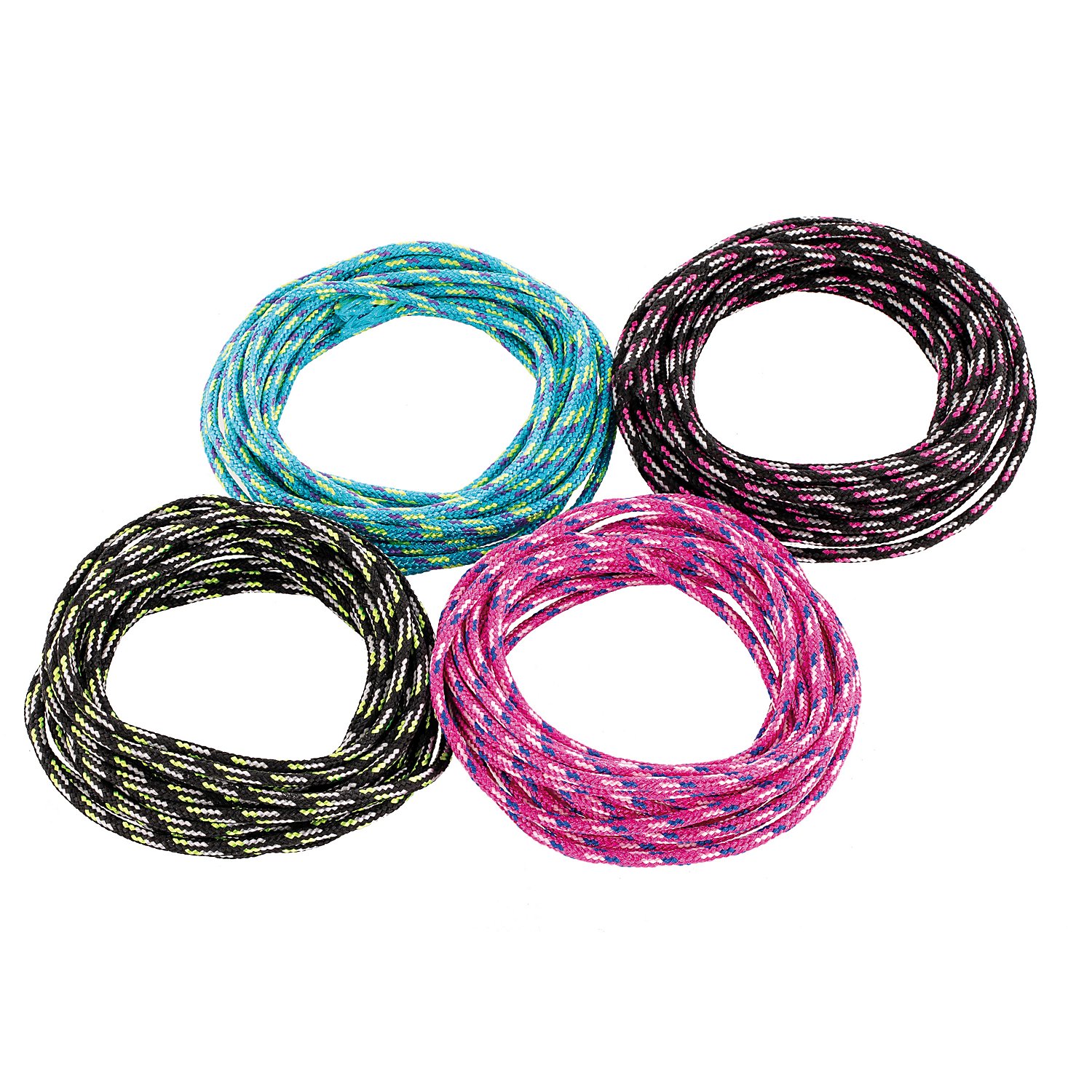 Paracord-Mix, meliert, 2 mm Ø, 4x 3 m