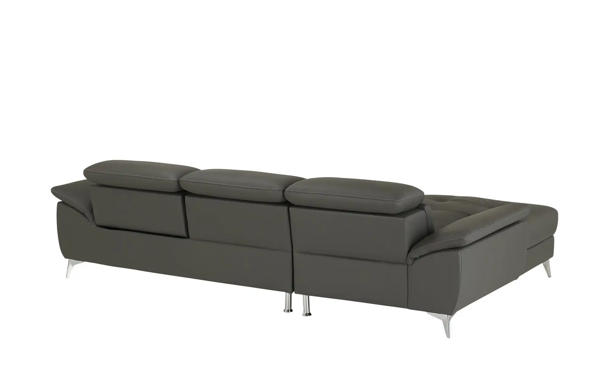 Primo Leder-Ecksofa Danae klein