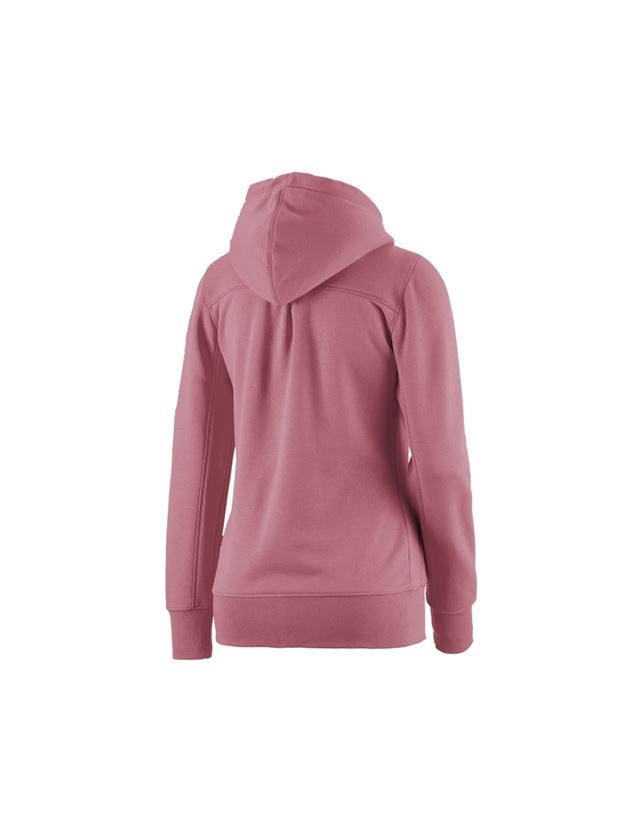 e.s. Hoody-Sweatjacke poly cotton, Damen