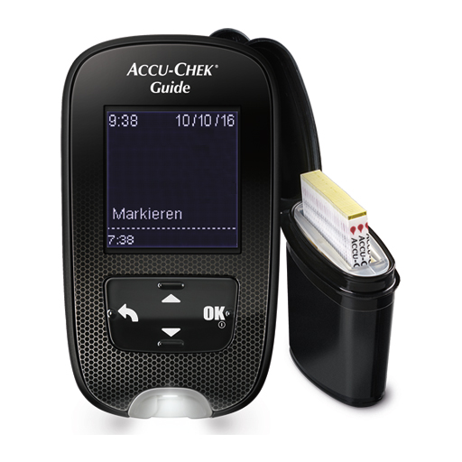 ACCU-CHEK Guide Blutzuckermessgerät Set mmol/l  1 St