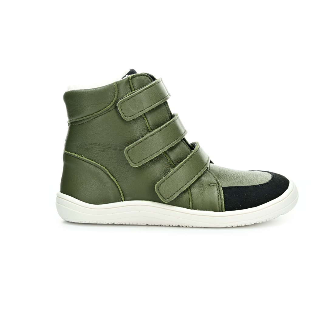 Baby Bare Febo Winter Bosco (mit Membran/Asfaltico) Barfußstiefeletten