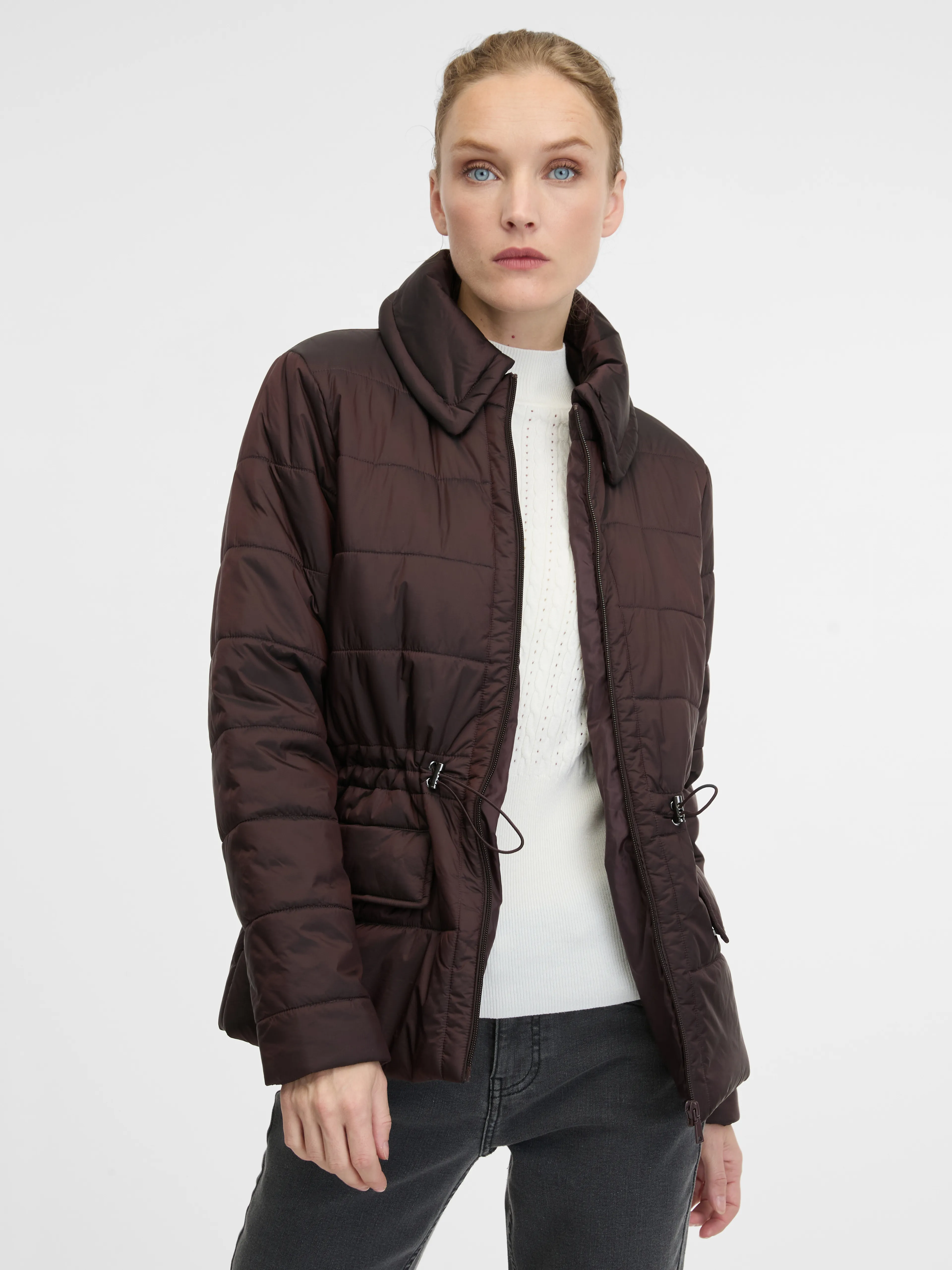 Braune Damen-Winterjacke ORSAY
