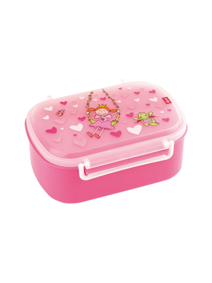 Sigikid Brotdose Lunchbox mit Rohkostschälchen in rosa günstig kaufen onesize
