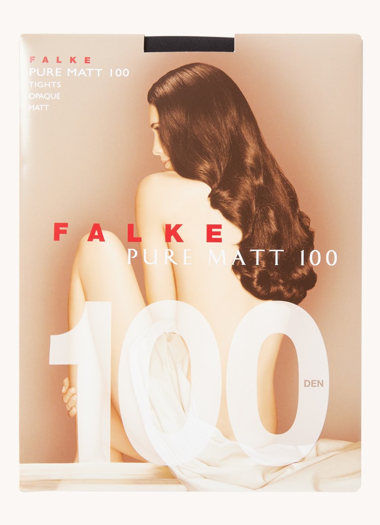 „Falke Pure Matt“ pėdkelnės iš 100 denjė audinio