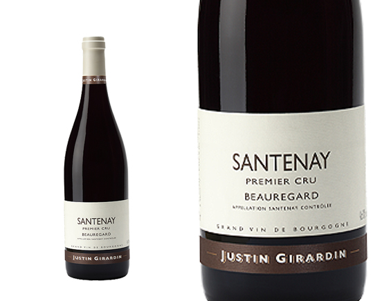 Justin Girardin Santenay 1er Cru Beauregard Rouge 2021 Bourgogne Santenay 1er Cru