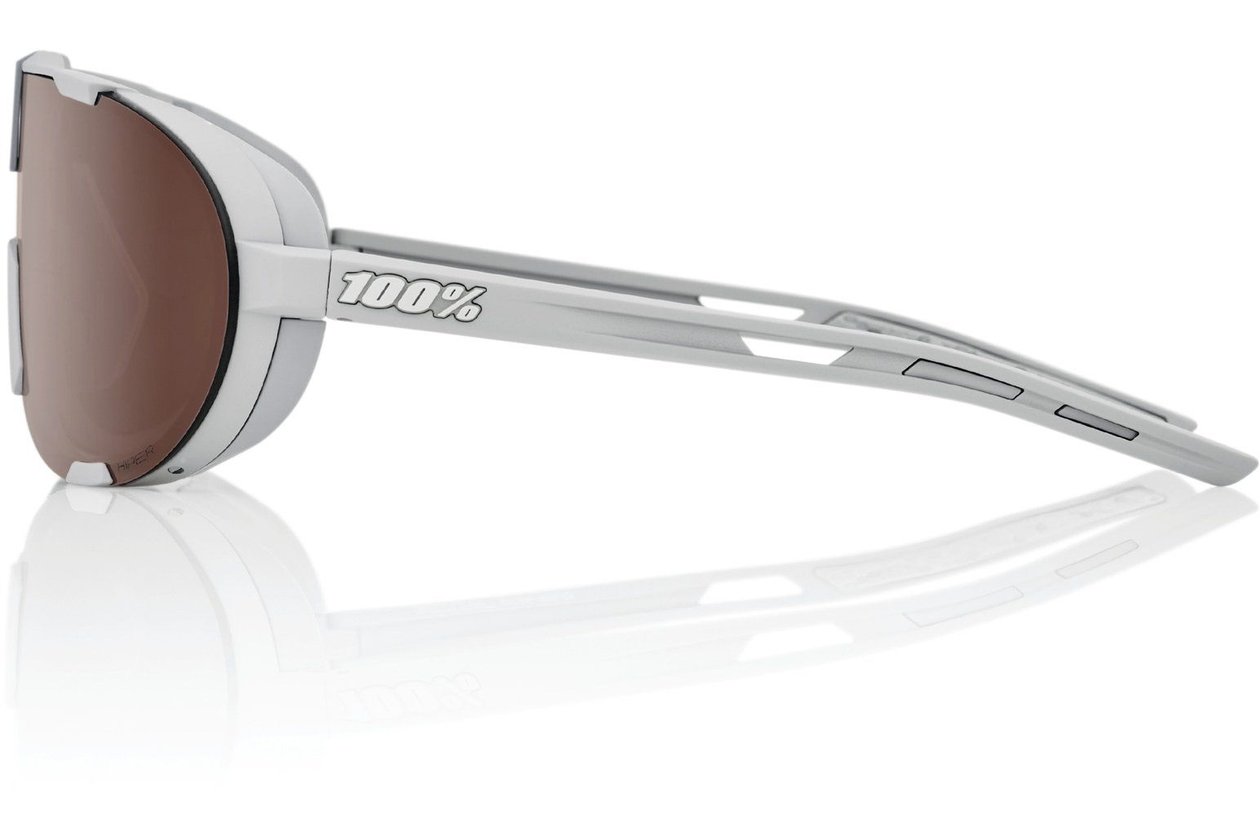 100 Percent Westcraft soft tact cool grey / Hiper Crimson Silver Mirror