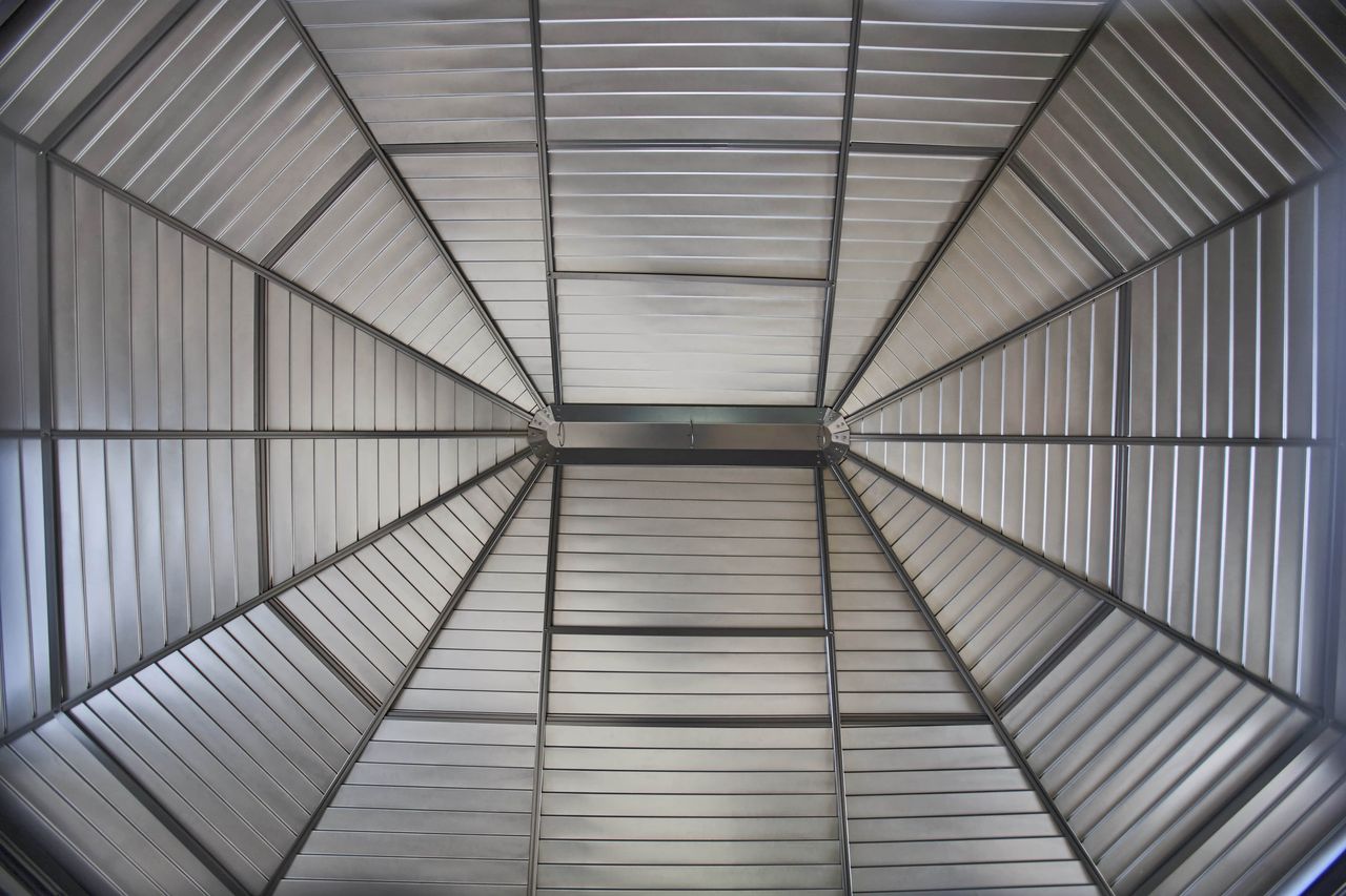 50NRTH Sojag Aluminium Pavillon und Wintergarten Charleston 12x12 anthrazit