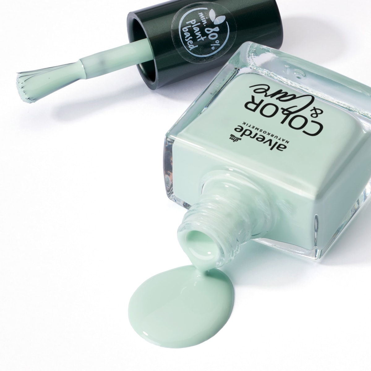 Nagellack Color & Care Nail Polish 100 Mint Candy, 10 ml