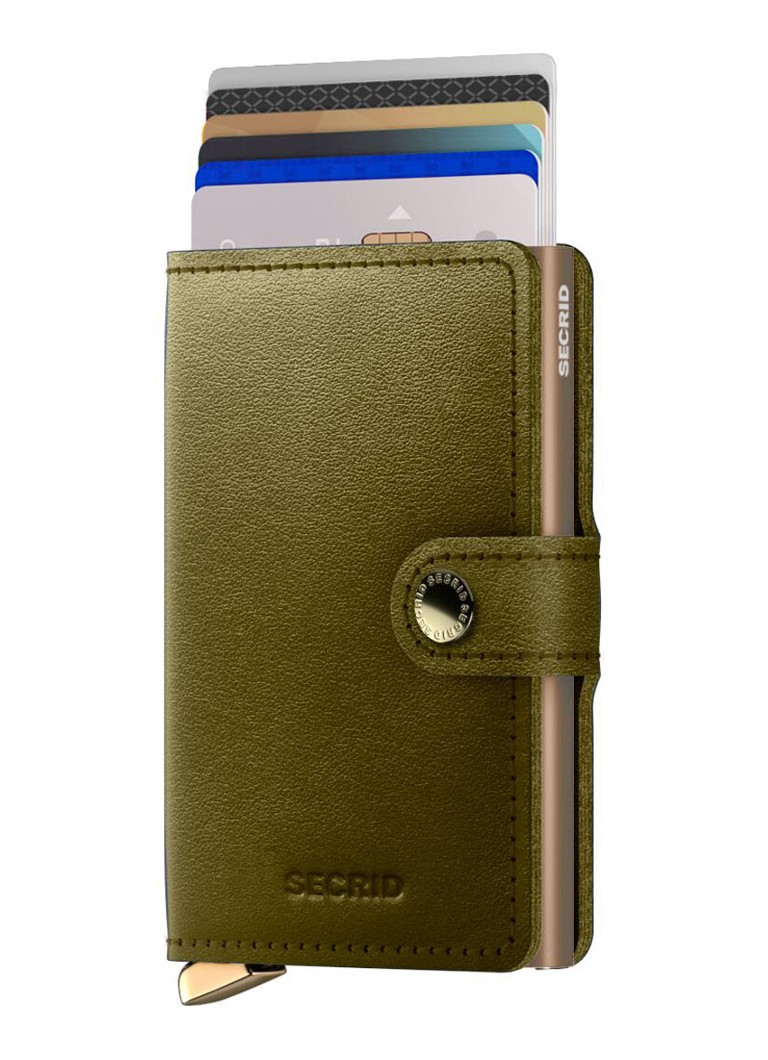 Porte-cartes en cuir Secrid Miniwallet Dusk