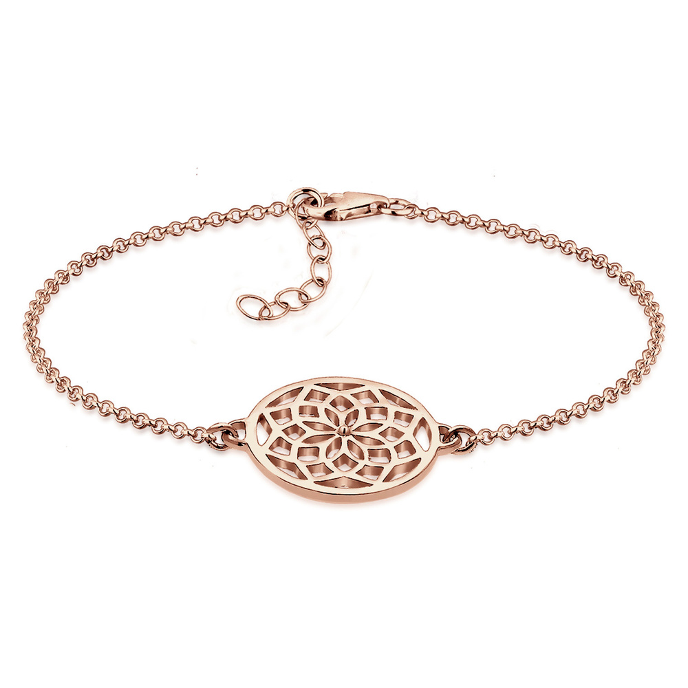 Elli Elli Bracelet Femmes Ornement Boho Festival Hippie en Argent Sterling 925 Bracelet