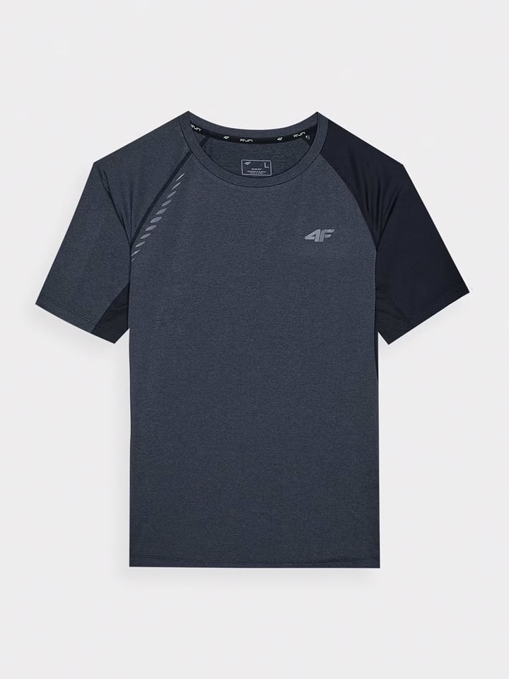4F Trainingsshirt in Anthrazit günstig kaufen